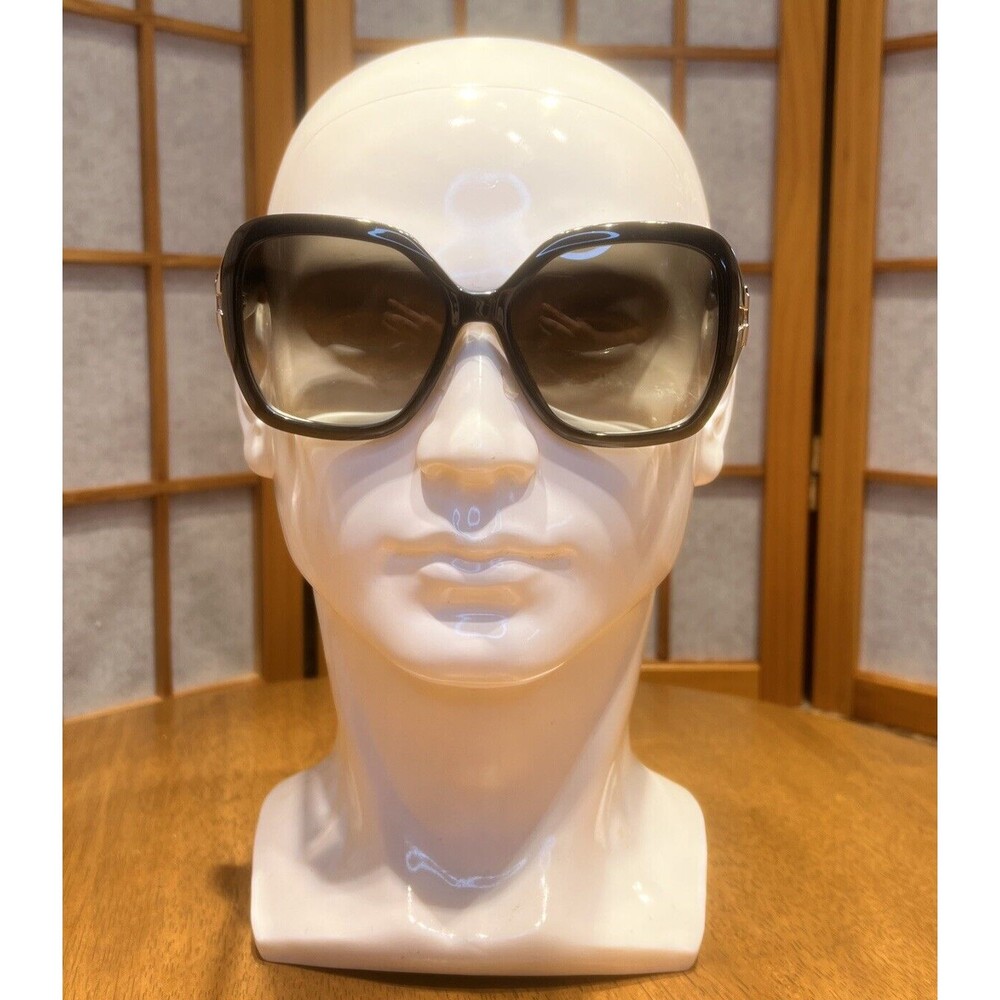 Salvatore Ferragamo SF781S-001 Black Butterfly Full Rim Sunglasses 135-56-15 - Picture 2 of 7